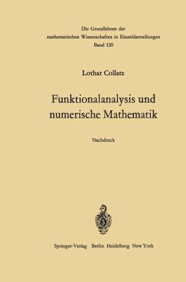 Funktionalanalysis Und Numerische Mathematik [German] 3642533329 Book Cover