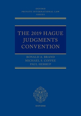 The 2019 Hague Judgments Convention 0192889834 Book Cover