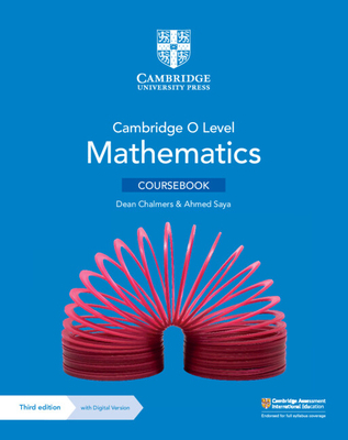 Cambridge O Level Mathematics Coursebook with D... 1009316451 Book Cover