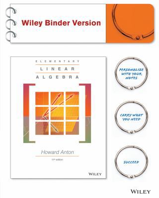 Elementary Linear Algebra 1118677307 Book Cover