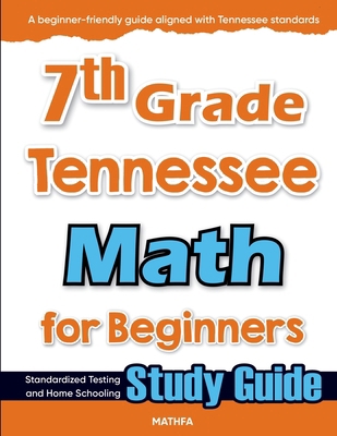 7th Grade Tennessee Math for Beginners: Standar... 163620337X Book Cover