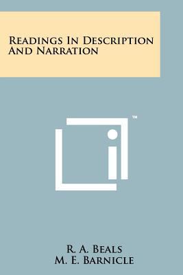 Readings in Description and Narration 1258140209 Book Cover