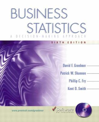 Business Statistics: A Decision-Making Approach 0130477850 Book Cover