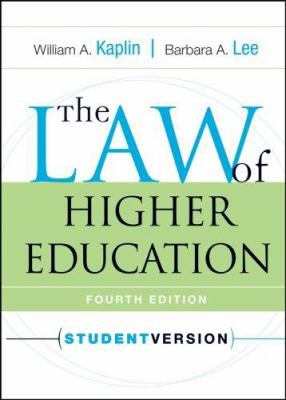 The Law of Higher Education