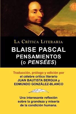 Blaise Pascal: Pensaminetos (O Pensees), Colecc... [Spanish] 8470831917 Book Cover