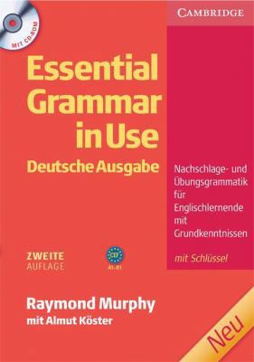 Essential Grammar in Use German Edition with An... 0521714109 Book Cover