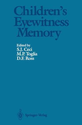 Children’s Eyewitness Memory 0387964290 Book Cover