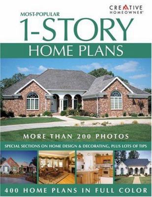 Most-Popular 1-Story Home Plans 158011184X Book Cover