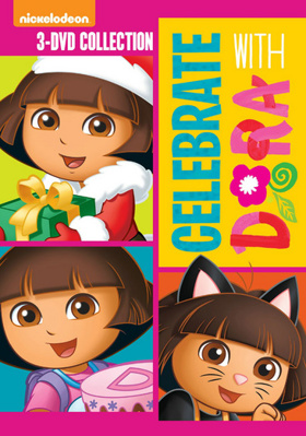 Dora the Explorer: Celebrate with Dora B00KW02K3I Book Cover