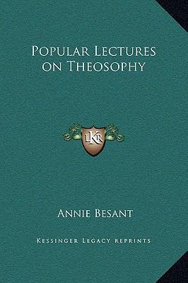 Popular Lectures on Theosophy 1169252400 Book Cover