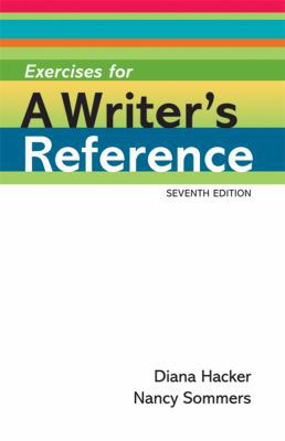Exercises for A Writer's Reference Compact Format 0312648952 Book Cover
