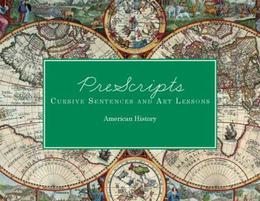 Prescripts Cursive Sentences and Art Lessons Am... 0988496593 Book Cover