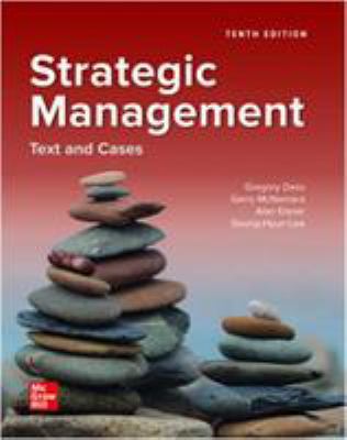 Strategic Management Text And Cases 126057525X Book Cover