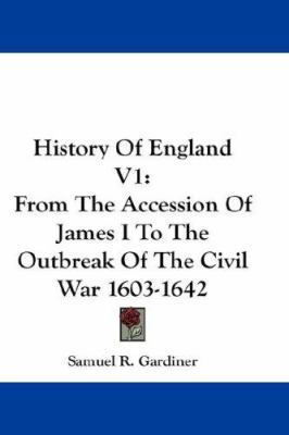 History Of England V1: From The Accession Of Ja... 0548232768 Book Cover