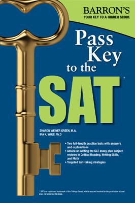 Pass Key to the Sat, 9th Edition 1438000219 Book Cover