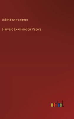 Harvard Examination Papers 3385373123 Book Cover