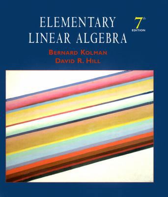 Elementary Linear Algebra (7th Edition) 013085199X Book Cover