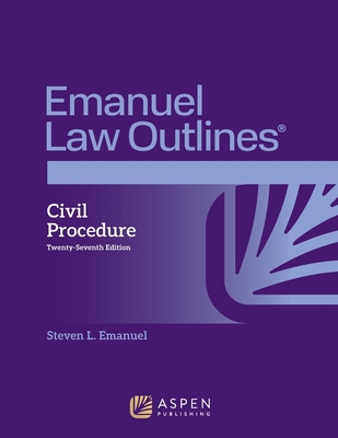 Emanuel Law Outlines for Civil Procedure B0GTLJRWDT Book Cover