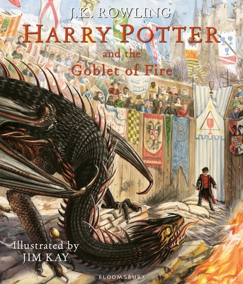 Harry Potter and the Goblet of Fire: Illustrate... 1408845679 Book Cover
