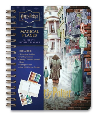 Harry Potter: Magical Places 12-Month Undated P... B0DJKYBQRJ Book Cover