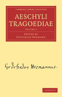 Aeschyli Tragoediae [Latin] 1108016227 Book Cover