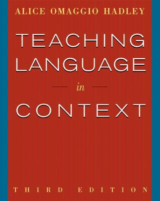 Teaching Language in Context 0838417051 Book Cover