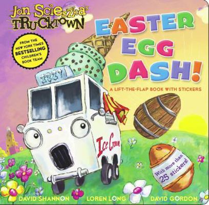 Easter Egg Dash!: A Lift-The-Flap Book with Sti... 1416941835 Book Cover