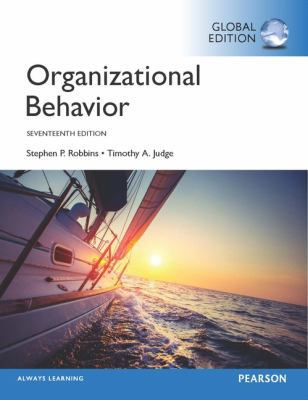 Organizational Behavior, Global Edition 1292146303 Book Cover