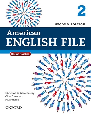 American English File 2e 2 Studentbook: With On... 0194776166 Book Cover