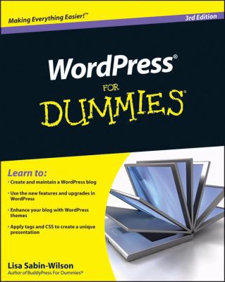 WordPress For Dummies, 3rd Edition 0470592745 Book Cover