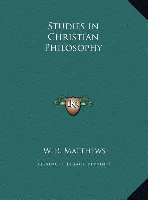 Studies in Christian Philosophy 1169749305 Book Cover