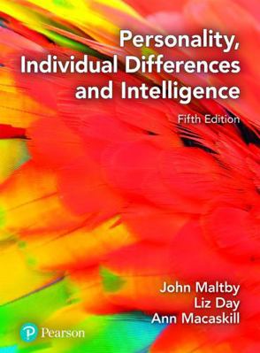 Personality, Individual Differences and Intelli... 1292317965 Book Cover