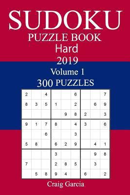 300 Hard Sudoku Puzzle Book 2019 1727224175 Book Cover