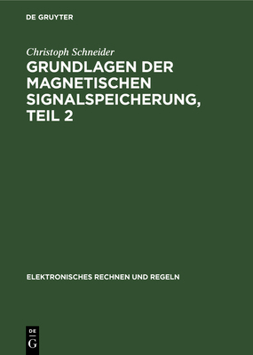 Magnetbänder Und Grundlagen Der Transportwerke [German] 3112541219 Book Cover