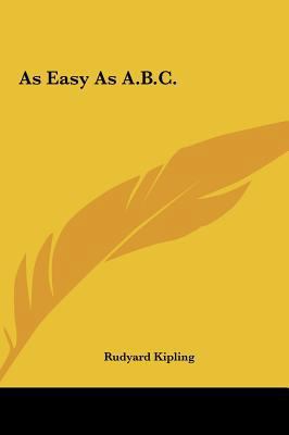 As Easy as A.B.C. 1161422412 Book Cover