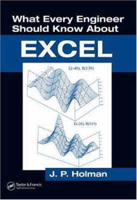 What Every Engineer Should Know About Excel 0849373263 Book Cover