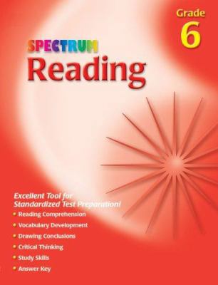 Spectrum Reading, Grade 6 156189916X Book Cover