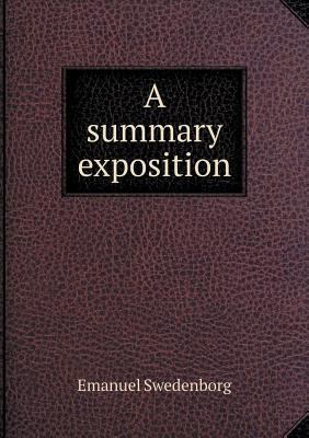 A summary exposition 5518865945 Book Cover