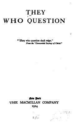 They who Question 1523761318 Book Cover