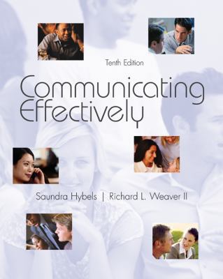 Communicating Effectively 0073534331 Book Cover