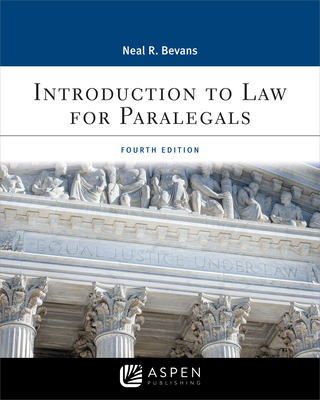 Introduction to Law for Paralegals 1543809057 Book Cover