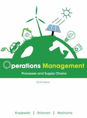 Operations Management: Processes and Supply Cha... 0132960559 Book Cover