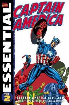 Essential Captain America, Vol. 2 (Marvel Essen... 0785108270 Book Cover