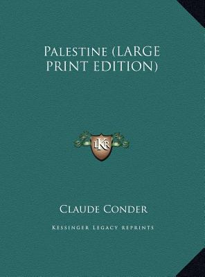 Palestine [Large Print] 1169865283 Book Cover