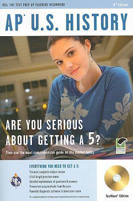 AP United States History w/CD-ROM: 8th Edition ... 0738606243 Book Cover