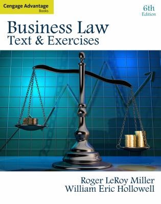 Business Law By Miller, Roger LeRoy/ Hollowell,... B00A2M5CPE Book Cover