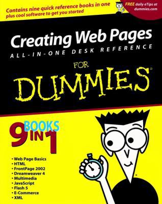 Creating Web Pages All-In-One Desk Reference fo... 076451542X Book Cover