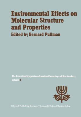 Environmental Effects on Molecular Structure an... B0025LPXYA Book Cover