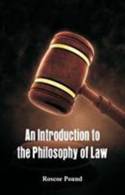 An Introduction to the Philosophy of Law 9386874512 Book Cover