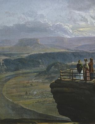 View from Bastei: View from Bastei Johan Christ... 1722120525 Book Cover